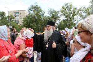 Чин основания храма во имя апостола и евангелиста Иоанна Богослова в Октябрьском районе города Саратова