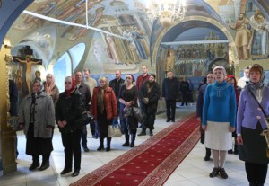 Крещальная литургия в Свято-Троицком кафедральном соборе г.Саратова
