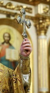 Божественная литургия в храме в честь Покрова Пресвятой Богородицы г. Саратова