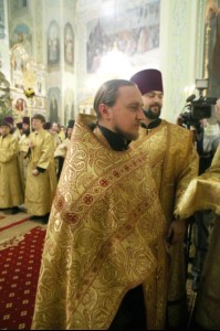 Великая Рождественская вечерня в храме в честь Покрова Пресвятой Богородицы г. Саратова