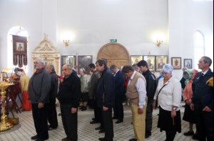 Божественная литургия в храме во имя святых первоверховных апостолов Петра и Павла г. Аткарска