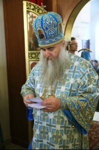 Божественная литургия на Архиерейском подворье – храме в честь иконы Божией Матери «Утоли моя печали» г.Саратова