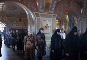 Пассия в Свято-Троицком кафедральном соборе г.Саратова