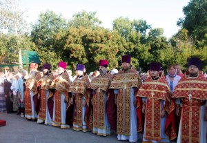 Божественная литургия в Вавиловом Доле