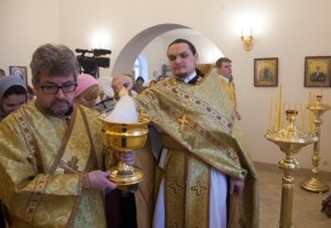 Великое освящение храма во имя святителя Иоанна Златоуста в п. Зональный г.Саратова