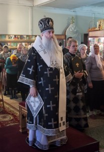 Литургия Преждеосвященных Даров в храме во имя святителя Тихона, Епископа Воронежского, Задонского чудотворца г.Саратова
