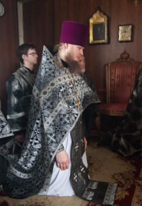Литургия Преждеосвященных Даров в храме Покрова Пресвятой Богородицы г. Покровска (Энгельса)