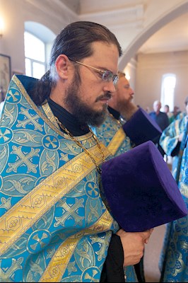 Всенощное бдение в храме Рождества Христова г. Вольска