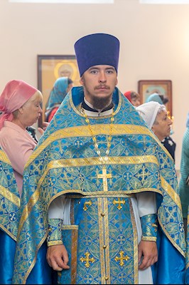 Божественная литургия в храма в честь иконы Божией Матери «Всех скорбящих Радость» г. Саратова