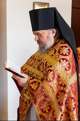 Божественная литургия в храме во имя святых благоверных князей страстотерпцев Бориса и Глеба г. Саратова