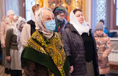 Митрополит Игнатий совершил Божественную литургию в Свято-Троицком кафедральном соборе г. Саратова
