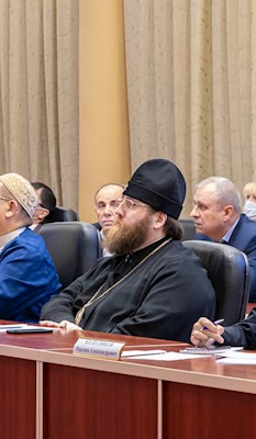 Митрополит Игнатий принял участие в заседании Совета по взаимодействию с национальными и религиозными объединениями