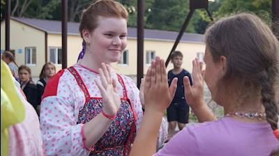 В «Солнечном» прошла традиционная вечёрка