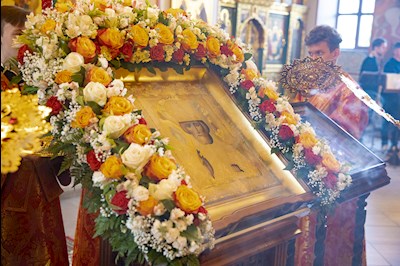 Митрополит Игнатий совершил всенощное бдение в Свято-Никольском мужском монастыре г. Саратова