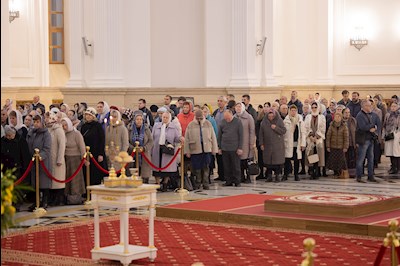 Всенощное бдение в Спасском кафедральном соборе г. Пензы