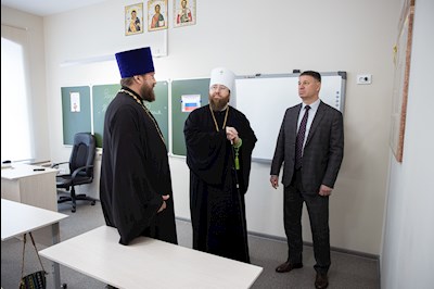 Православные гимназисты торжественно принесли присягу, вступая в «Дружину святого благоверного князя Александра Невского»
