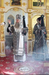Литургия Преждеосвященных Даров в храме в честь Казанской иконы Божией Матери р.п.Татищево