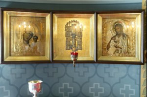 Крещальная литургия в Свято-Троицком соборе Саратова
