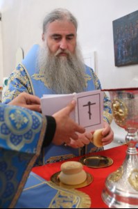 Божественная литургия в храме в честь Покрова Пресвятой Богородицы р.п. Новые Бурасы