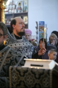 Пассия в храме во имя святого великомученика Георгия Победоносца г.Саратова