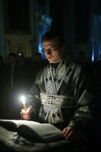 Утреня с Чином погребения в храме в честь Сошествия Святого Духа г.Саратова