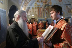 Всенощное бдение в Свято-Троицком кафедральном соборе г.Саратова
