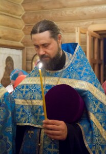 Всенощное бдение в храме в честь Рождества Пресвятой Богородицы города Саратова