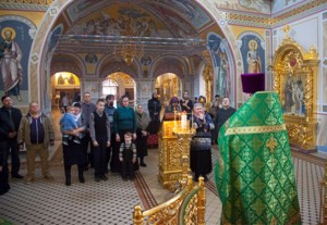 Божественная литургия в Свято-Троицком кафедральном соборе г.Саратова