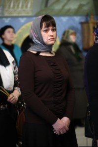 Крещальная литургия в Свято-Троицком кафедральном соборе г. Саратова