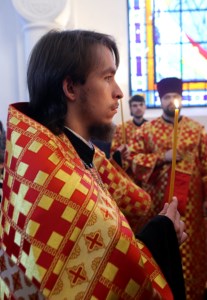 Всенощное бдение на Архиерейском подворье — храме в честь иконы Божией Матери «Утоли моя печали» г.Саратова