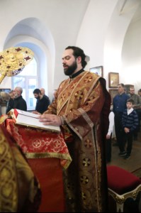 Божественная литургия в Спасо-Преображенском мужском монастыре г.Саратова