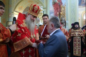 Пасхальная вечерня в храме Покрова Пресвятой Богородицы г.Саратова