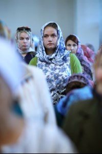Божественная литургия в храме святых первоверховных апостолов Петра и Павла г. Красноармейска
