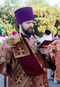 Божественная литургия в Вавиловом Доле