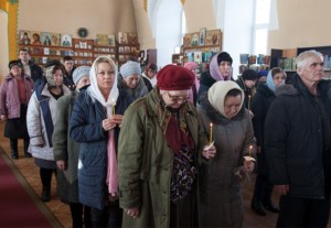 Пассия в храме в честь Вознесения Господня г. Аркадака