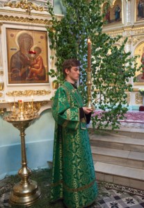 Всенощное бдение в храме Сошествия Святого Духа г. Саратова
