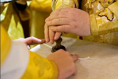 Великое освящение храма Казанской иконы Божией Матери г. Вольска и Божественная литургия в новоосвященном храме
