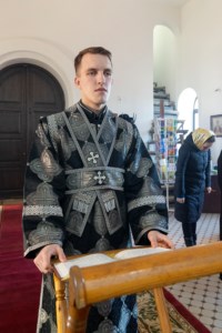 Литургия Преждеосвященных Даров в храме во имя преподобного Сергия Радонежского г.Саратова