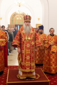 Божественная литургия в Свято-Алексиевском женском монастыре г. Саратова