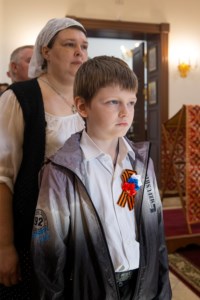 Божественная литургия в храме святого благоверного князя Александра Невского г. Саратова
