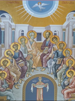 Божественная литургия в Свято-Троицком кафедральном соборе г. Саратова