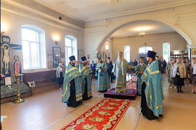 Всенощное бдение в храме Рождества Христова г. Вольска