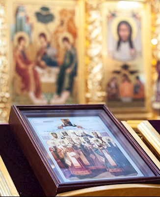 Божественная литургия в Свято-Троицком кафедральном соборе г. Саратова