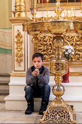 Всенощное бдение в храме Покрова Пресвятой Богородицы г. Саратова