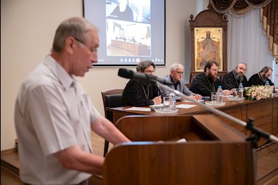 Митрополит Игнатий посетил защиту выпускных работ в СПДС