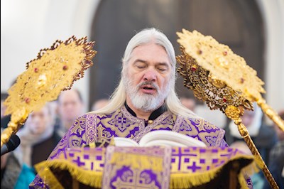 Митрополит Игнатий совершил Божественную литургию в храме преподобного Сергия Радонежского г. Саратова