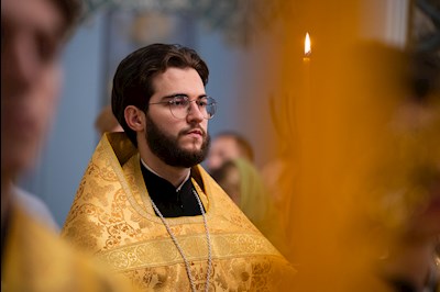 Митрополит Игнатий совершил всенощное бдение в Свято-Духовском соборе г. Саратова