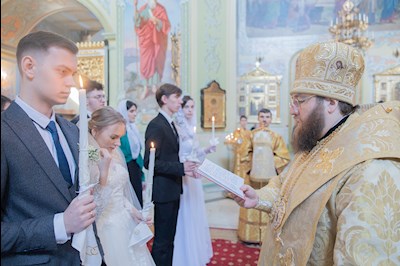 Митрополит Игнатий совершил таинство Венчания