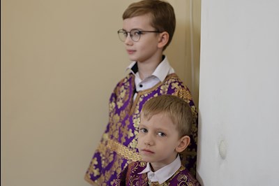 Митрополит Игнатий совершил Божественную литургию в соборном храме святителя Спиридона Тримифунтского г. Саратова