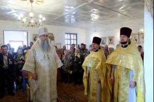 Чин Великого освящения и Божественная литургия в храме святого пророка Илии в селе Липовка Базарно-Карабулакского района